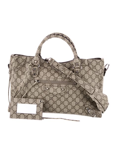 balenciaga gucci handbag